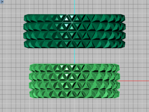 ring set 4 Model 3D