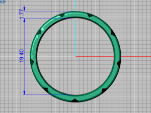 ring set 5 3D Модель