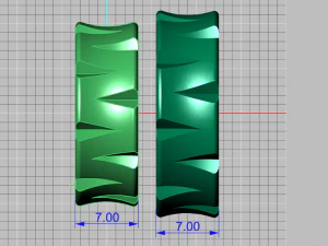 set di anelli 5 Modello 3D
