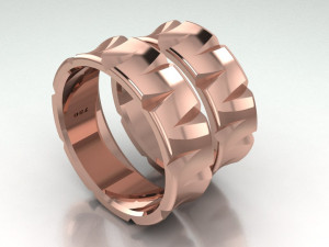 ring set 5 3D Модель