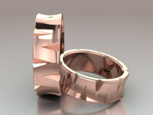 ring set 5 3D Модель