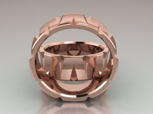 ring set 5 3D Модель