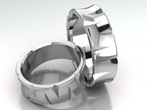 ring set 5 3D Модель