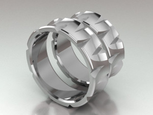 ring set 5 3D Модель