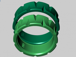 ring set 5 3D Модель