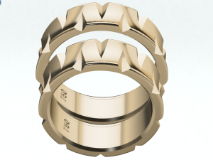 ring set 5 3D Модель