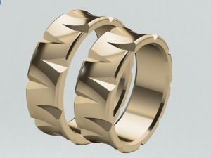 ring set 5 3D Модель