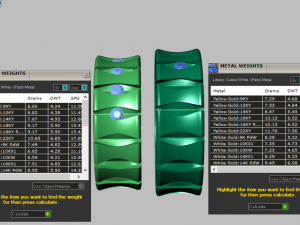 ring set 6 Modelo 3D