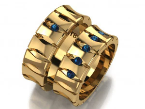 ring set 6 3D Model