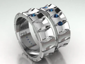 ring set 6 3D Model