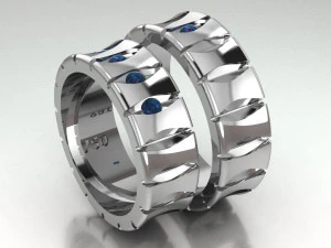 ring set 6 3D Model