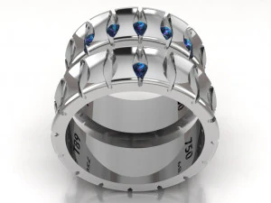 ring set 6 3D Model