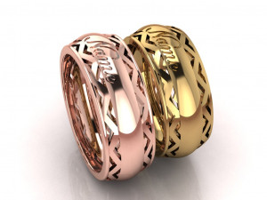 ring set 7 3D Model