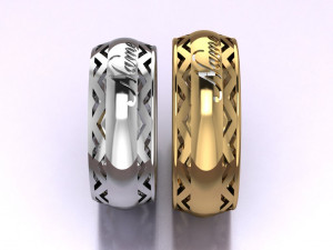 ring set 7 3D Model