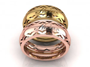 ring set 7 3D Model