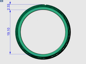 ring set 7 3D Model