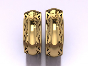 ring set 7 3D Model