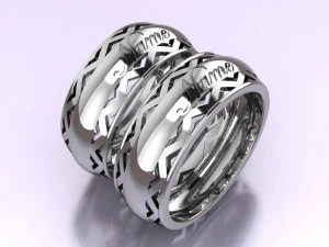 ring set 7 3D Model