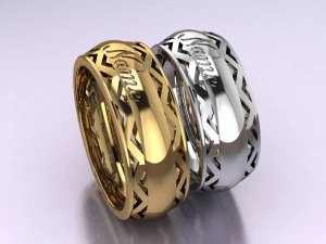 ring set 7 3D Model