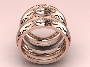 ring set 7 3D Model