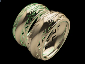 ring set 7 3D Model