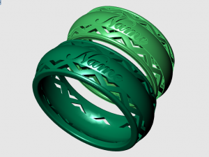 ring set 7 3D Model