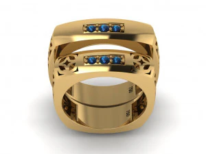 ring set 9 3D Model