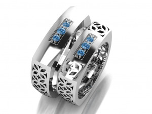 ring set 9 3D Модель