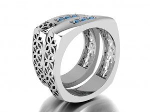 ring set 9 3D Model