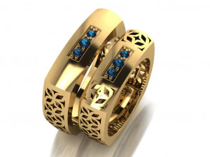 ring set 9 3D Model