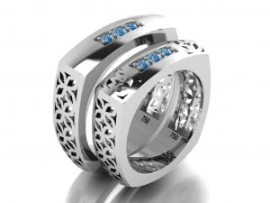 ring set 9 3D Model