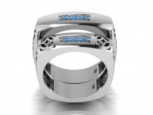 ring set 9 3D Модель