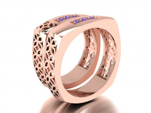 ring set 9 3D Модель