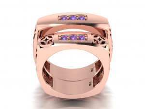 ring set 9 3D Модель