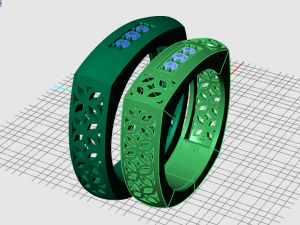 ring set 9 3D Модель