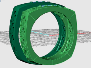 ring set 9 3D Model