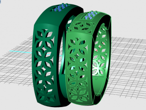 ring set 9 3D Модель
