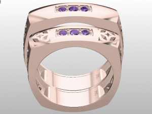 ring set 9 3D Модель