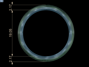 ring set 8 3D 模型