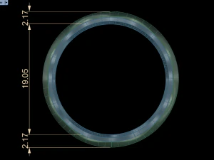 ring set 8 3D Model