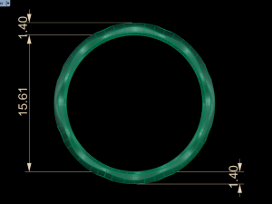 ring set 8 3D 模型