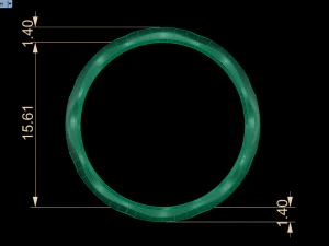 ring set 8 3D Model