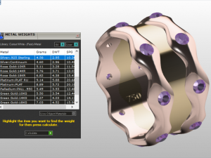 ring set 8 3D 模型