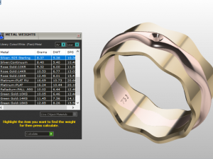 ring set 8 3D 模型