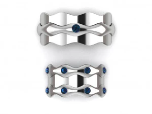 ring set 8 3D Model