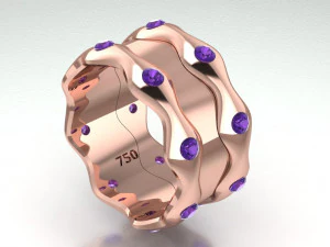 ring set 8 3D Model