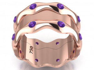 ring set 8 3D 模型