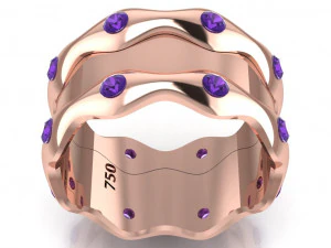 ring set 8 3D Model