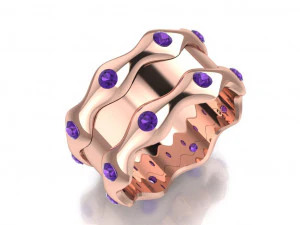 ring set 8 3D Model