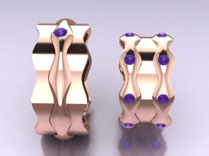 ring set 8 3D Model